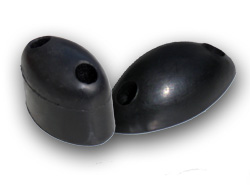 polymax bump stop, buffer, fender, bumper oval shaped